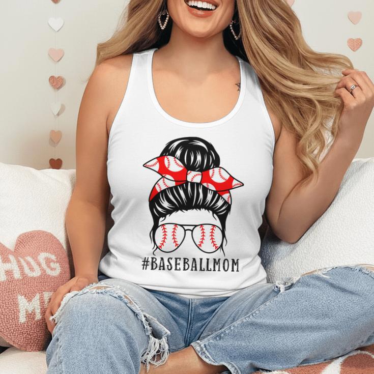 Baseball Mom Leopard Messy Bun Game Day Flowy Tank Baseball Mom Leopard Messy Bun Game Day Flowy Tank
