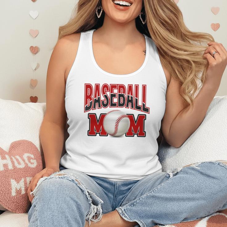 Baseball Mom Sports Red Flowy Tank Baseball Mom Sports Red Flowy Tank