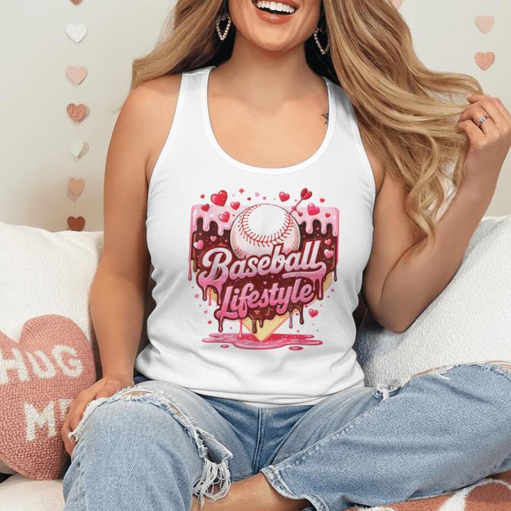 Boys Valentine Baseball Lifestyle Home Plate Ice-Cream Drip Flowy Tank Boys Valentine Baseball Lifestyle Home Plate Ice-Cream Drip Flowy Tank