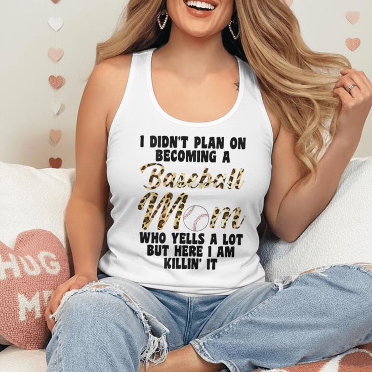 I Didn't Plan On Becoming a Baseball Mom Baseball Flowy Tank
