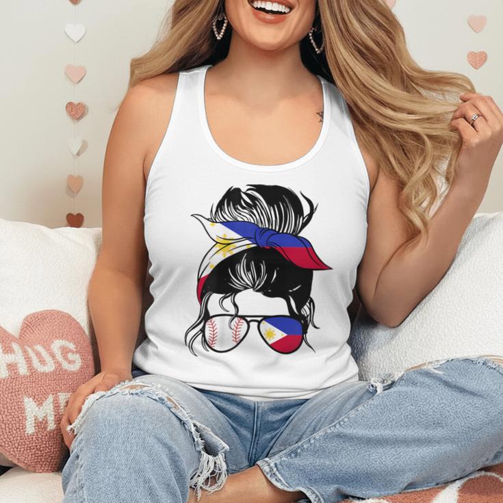 Filipina Baseball Mom Philippines Flag Baseball Girl Flowy Tank Filipina Baseball Mom Philippines Flag Baseball Girl Flowy Tank