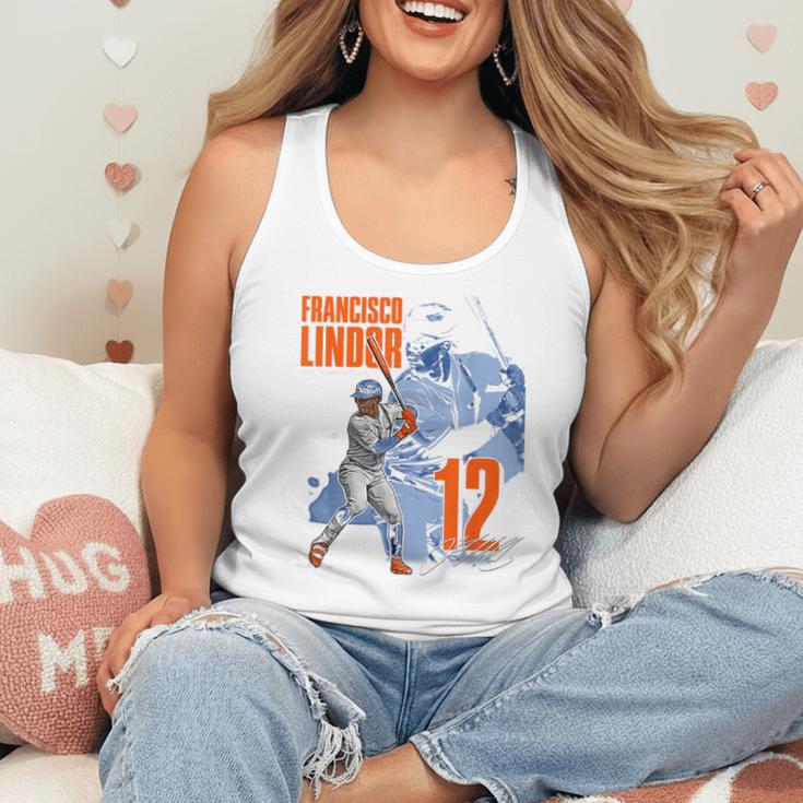 Francisco Lindor New York M Baseball Players MLBFLI304N Flowy Tank