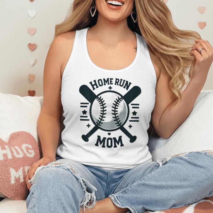 Home Run Mom Shirt Baseball Mom Mother's Day Flowy Tank