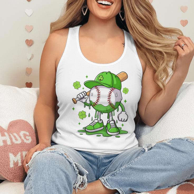 Kids Boys Happy St Patricks Day Kids Baseball Ice Cream Drip Flowy Tank Kids Boys Happy St Patricks Day Kids Baseball Ice Cream Drip Flowy Tank