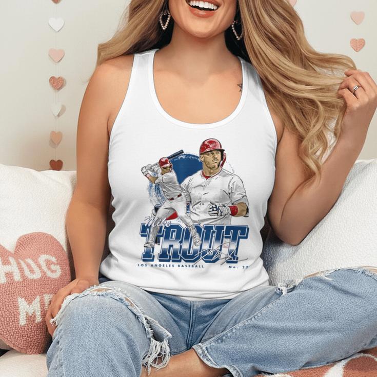 Mike Trout Los Angeles A MLB Baseball Players MLBMTR302N Flowy Tank Mike Trout Los Angeles A MLB Baseball Players MLBMTR302N Flowy Tank