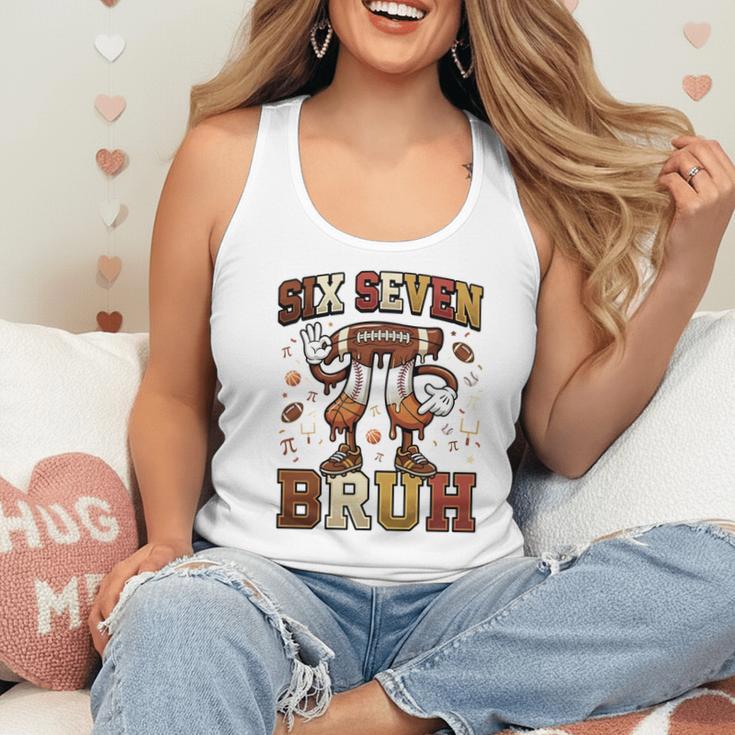 Six Seven 67 Happy Pi Day 314 Football Basketball Baseball Flowy Tank