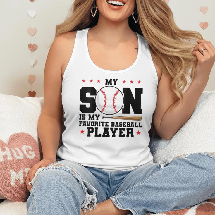 My Son Is My Favorite Baseball Player Baseball Mom Flowy Tank My Son Is My Favorite Baseball Player Baseball Mom Flowy Tank