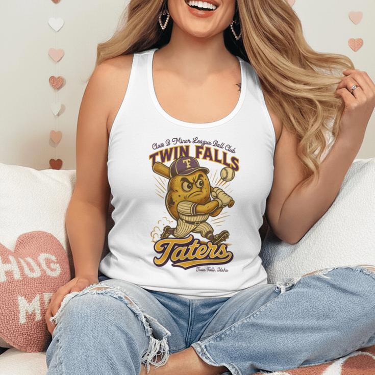 Twin Falls Taters Minor League Baseball Team Flowy Tank