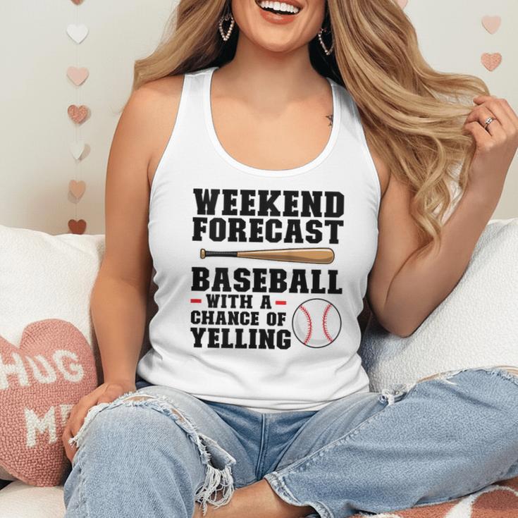 Weekend Forecast Baseball Baseball Mom Flowy Tank Weekend Forecast Baseball Baseball Mom Flowy Tank