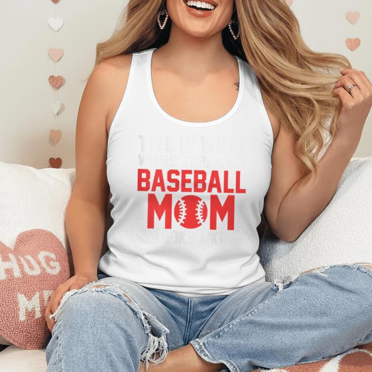 This Is What World's Greatest Baseball Mom Baseball Flowy Tank