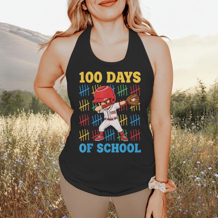 100 Days Of School Baseball Bat 100th Day Of School Boys Flowy Tank 100 Days Of School Baseball Bat 100th Day Of School Boys Flowy Tank