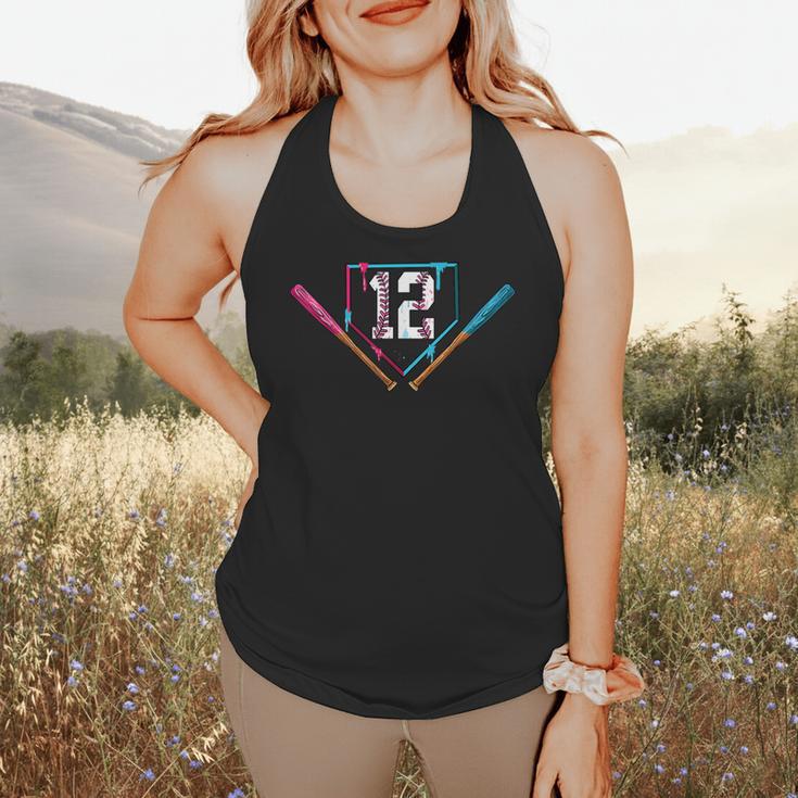12th Birthday Baseball Ice Cream Drip 12 Years Old Boy Kids Flowy Tank 12th Birthday Baseball Ice Cream Drip 12 Years Old Boy Kids Flowy Tank