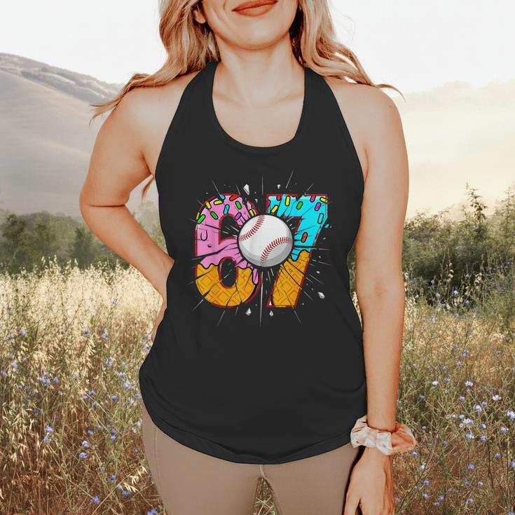 67 Six Seven 6 7 Boys 67 Baseball Ice Cream Drip 6 7 Flowy Tank