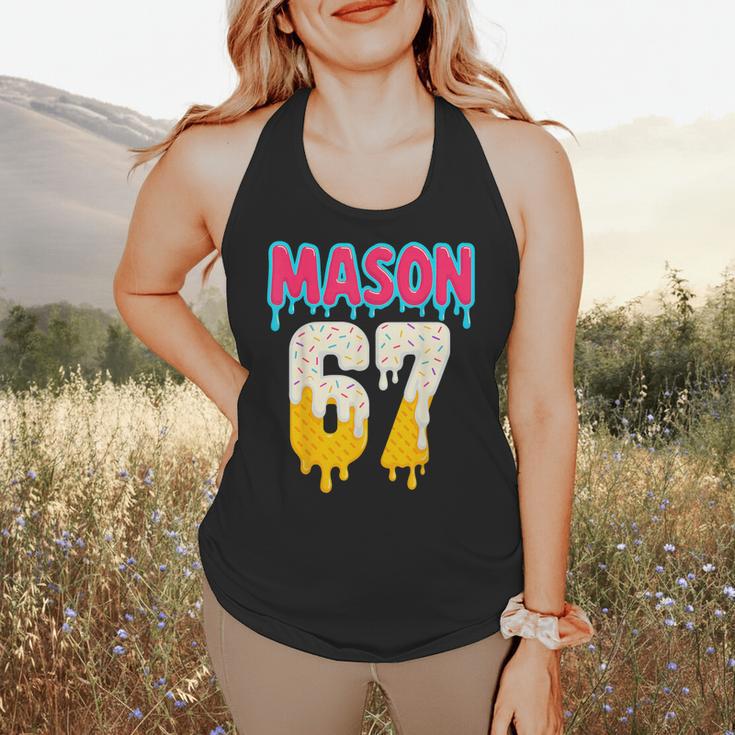Baseball 6 7 Ice Cream Drip Number 67 Six Seven Meme Flowy Tank Baseball 6 7 Ice Cream Drip Number 67 Six Seven Meme Flowy Tank