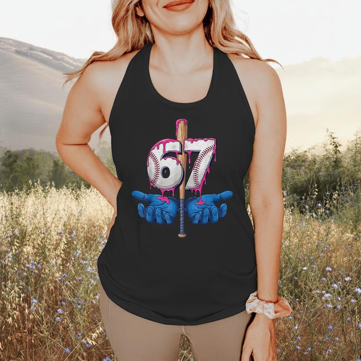 Baseball 67 Six Seven Gen Alpha Meme Drip Flowy Tank Baseball 67 Six Seven Gen Alpha Meme Drip Flowy Tank