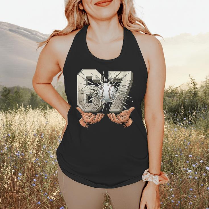 Baseball 67 Six Seven Gen Alpha Meme Flowy Tank Baseball 67 Six Seven Gen Alpha Meme Flowy Tank