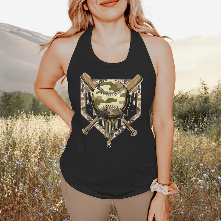 Baseball Drip For Boys Ice Cream Dripping Boys Baseball Camo Flowy Tank Baseball Drip For Boys Ice Cream Dripping Boys Baseball Camo Flowy Tank