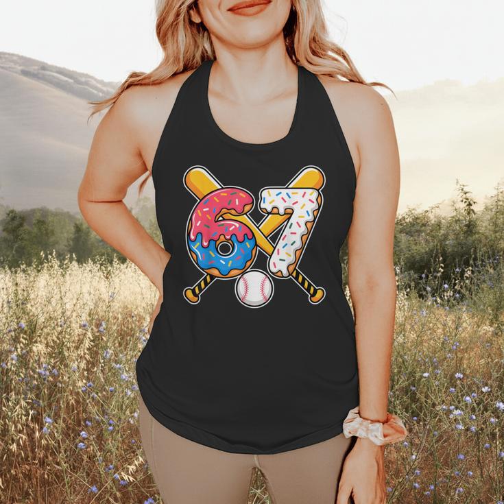 Baseball Drip Number 67 Player 67th Birthday Meme Flowy Tank Baseball Drip Number 67 Player 67th Birthday Meme Flowy Tank