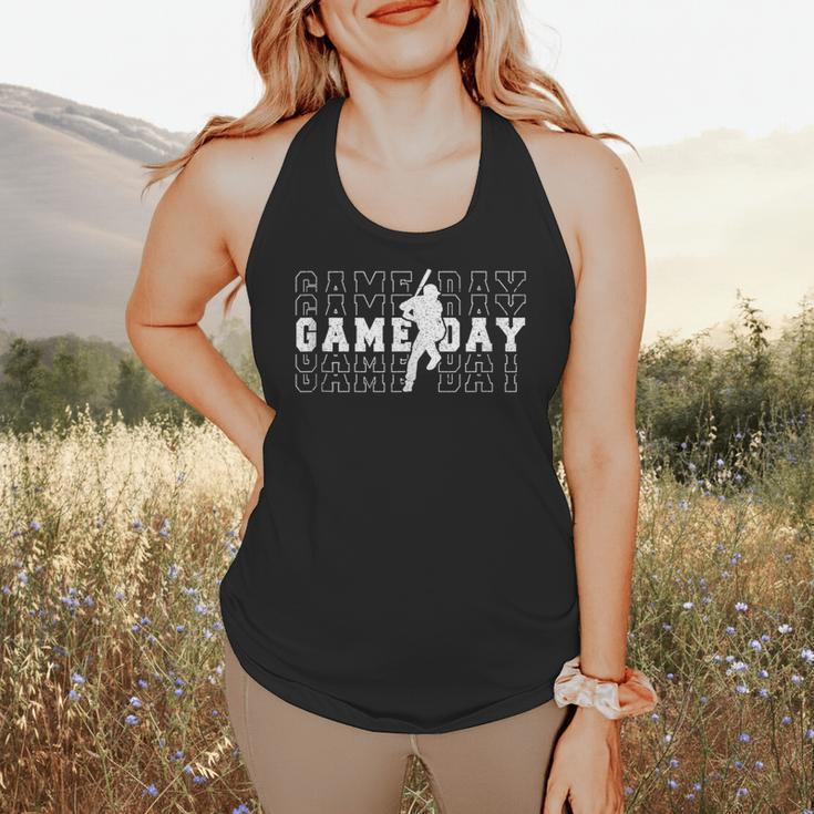 Baseball Game Day Team Sport Player Coach Batter Family Fans Flowy Tank Baseball Game Day Team Sport Player Coach Batter Family Fans Flowy Tank
