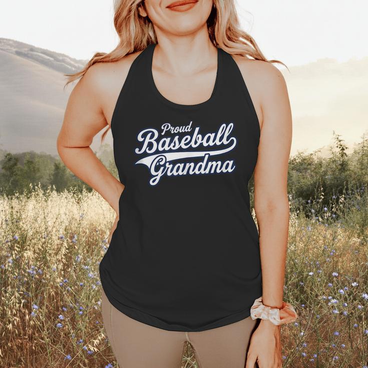 Baseball Grandma Graphic Flowy Tank