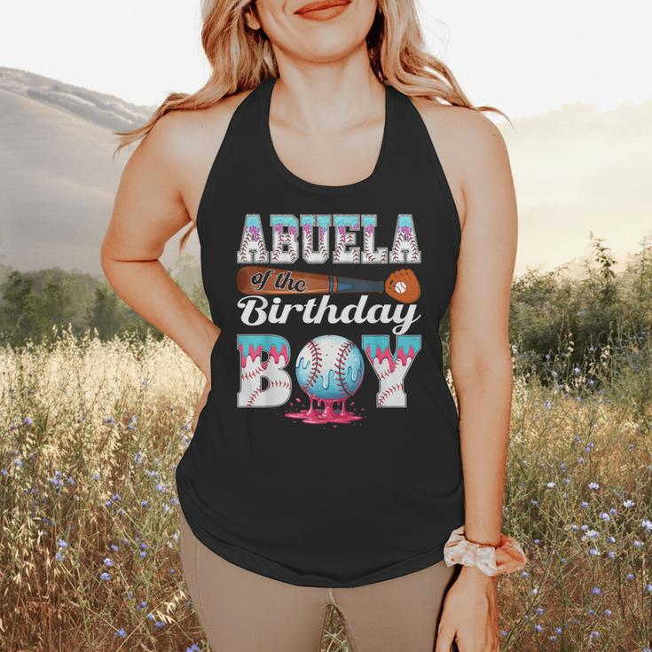 Baseball Ice Cream Drip Abuela Of The Birthday Boy Flowy Tank