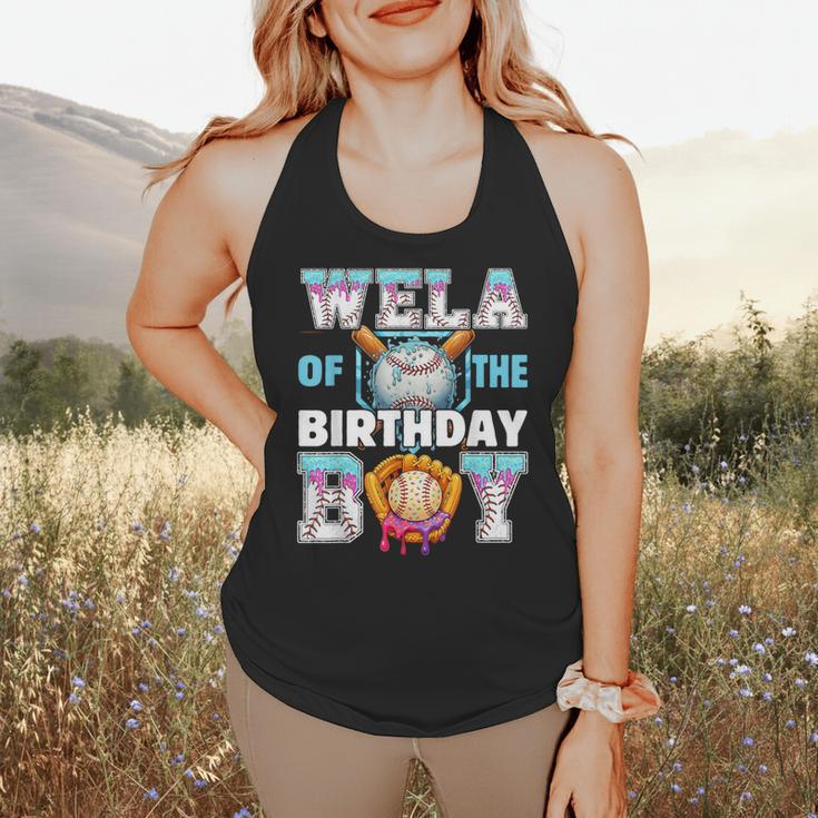 Baseball Ice Cream Drip Wela Of The Birthday Boy Flowy Tank Baseball Ice Cream Drip Wela Of The Birthday Boy Flowy Tank