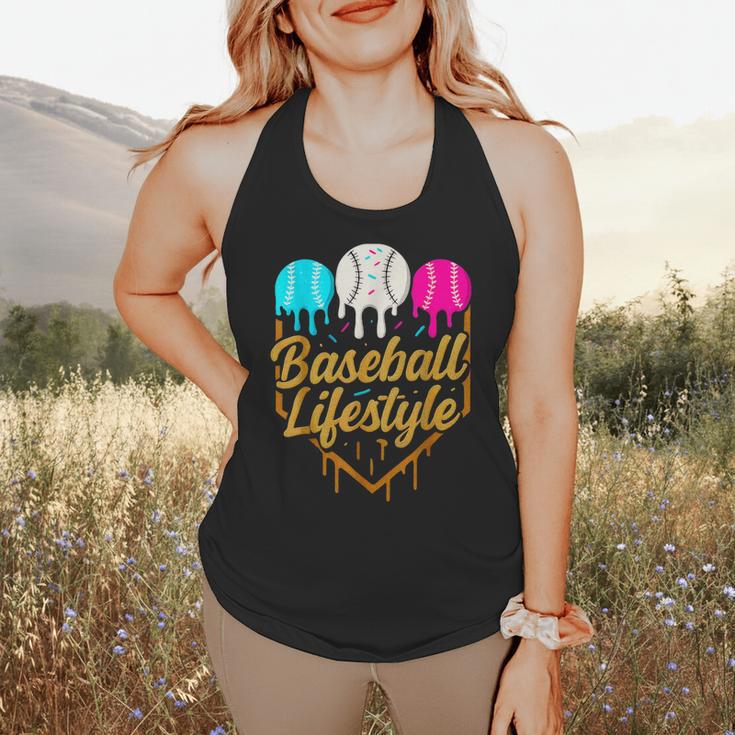 Baseball Lifestyle Baseball Drip Icecream Flowy Tank Baseball Lifestyle Baseball Drip Icecream Flowy Tank