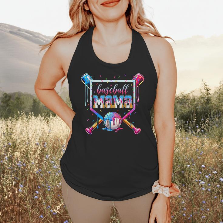 Baseball Mama Ice Cream Drip For Men Women Boy Kids Flowy Tank Baseball Mama Ice Cream Drip For Men Women Boy Kids Flowy Tank