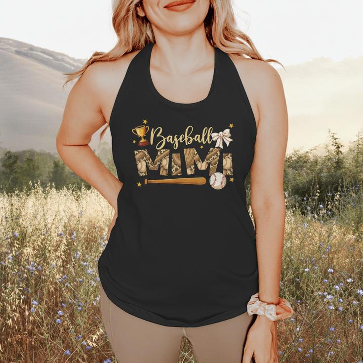 Baseball Mimi Vintage Baseball Lover Flowy Tank