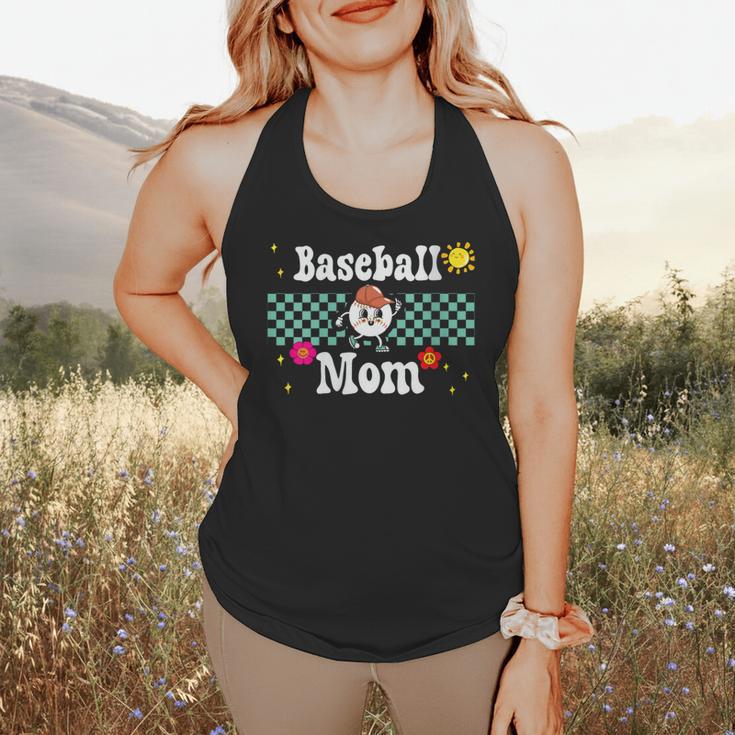 Baseball Mom Cute Retro Look Mothers Will Love Flowy Tank Baseball Mom Cute Retro Look Mothers Will Love Flowy Tank