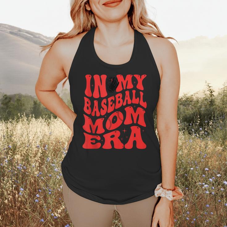 In My Baseball Mom Era Red Flowy Tank In My Baseball Mom Era Red Flowy Tank