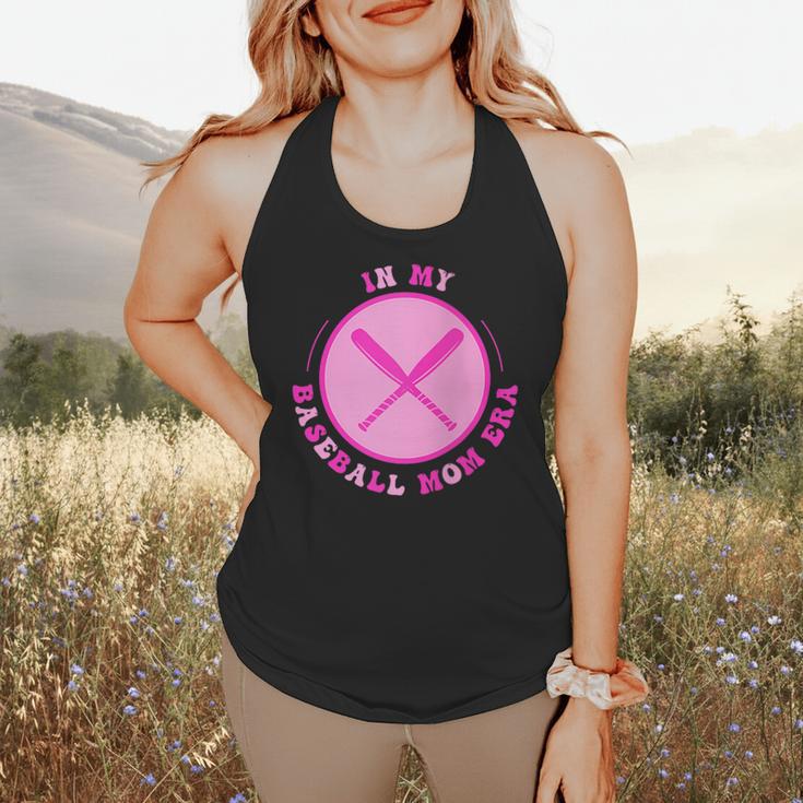 In My Baseball Mom Era Retro Game Day Mom Era 2 Sides Flowy Tank