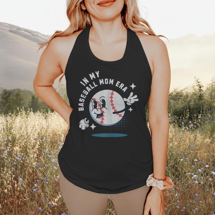 In My Baseball Mom Era Retro Baseball Mom Home Runs Flowy Tank In My Baseball Mom Era Retro Baseball Mom Home Runs Flowy Tank