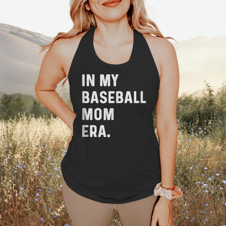 In My Baseball Mom Era Son Baseball Player Pitcher Catcher Flowy Tank In My Baseball Mom Era Son Baseball Player Pitcher Catcher Flowy Tank