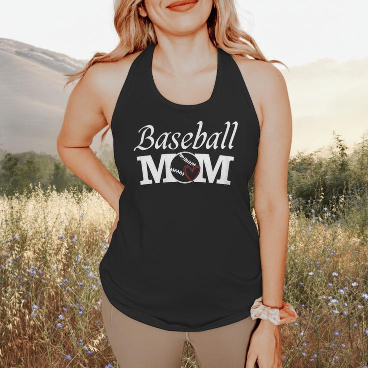 Baseball Mom Mother`s Day Flowy Tank