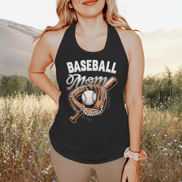 Baseball Mom Baseball Player Flowy Tank