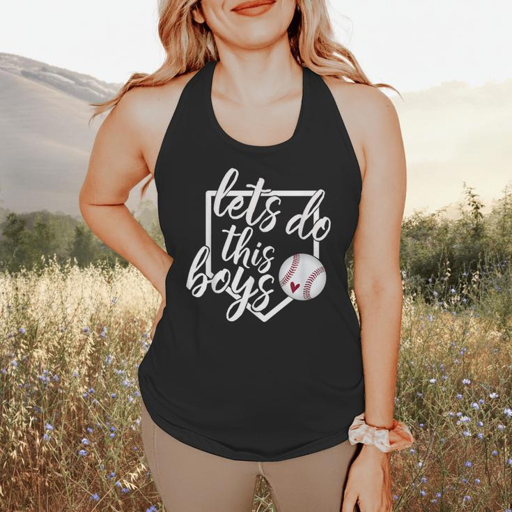 Baseball Mom Shirt Baseball Let's Do This Boys Flowy Tank