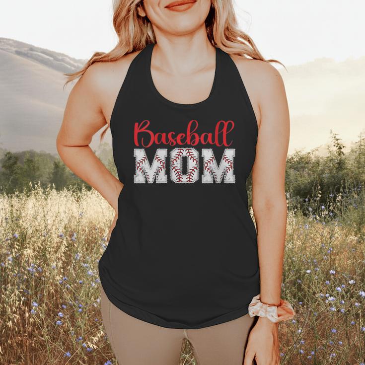 Baseball Mom Sporty Humor Flowy Tank Baseball Mom Sporty Humor Flowy Tank
