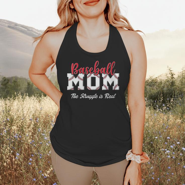 Baseball Mom The Struggle Is Real Flowy Tank Baseball Mom The Struggle Is Real Flowy Tank