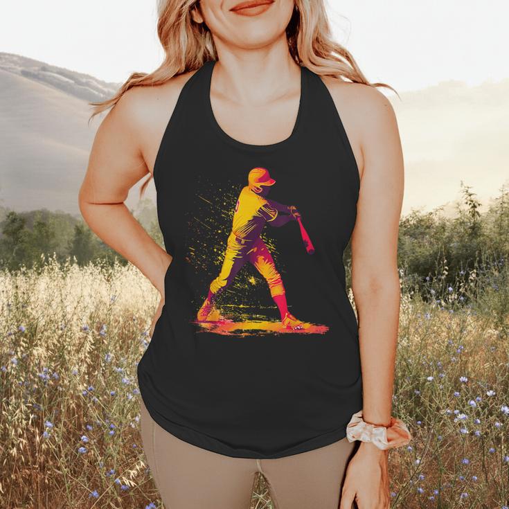 Baseball Player Flowy Tank Baseball Player Flowy Tank