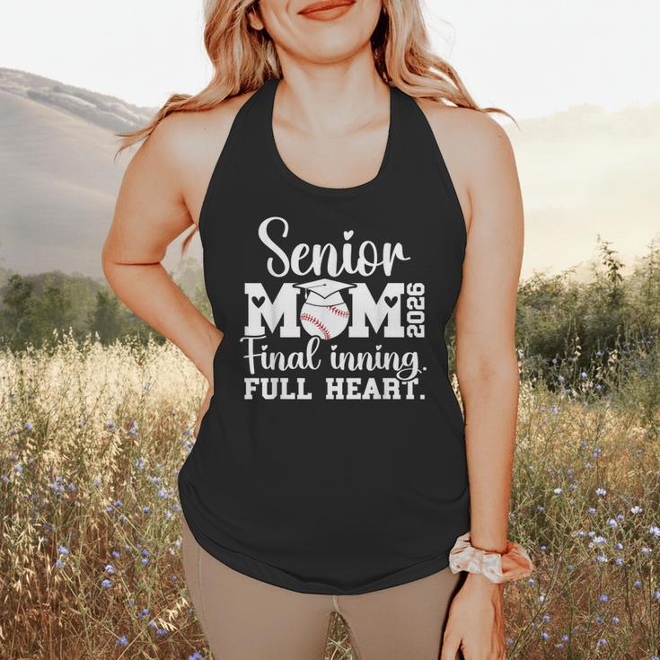 Baseball Senior Mom 2026 Final Inning Baseball Senior Mama Flowy Tank