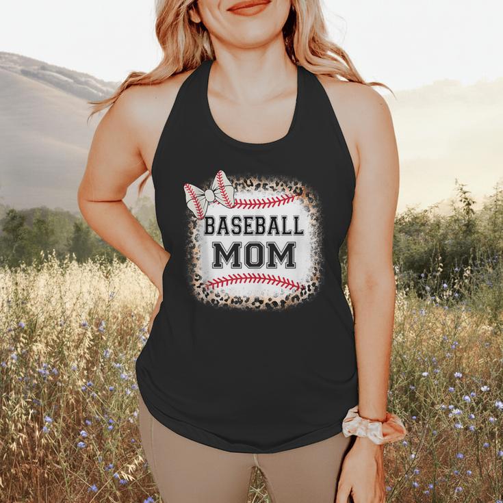 Baseball-Shirt Women Girls Mama Baseball Mom Flowy Tank