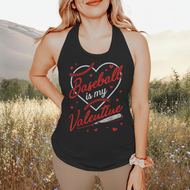 Baseball Is My Valentine Coach Player Lovers Cool Sport Love Flowy Tank Baseball Is My Valentine Coach Player Lovers Cool Sport Love Flowy Tank