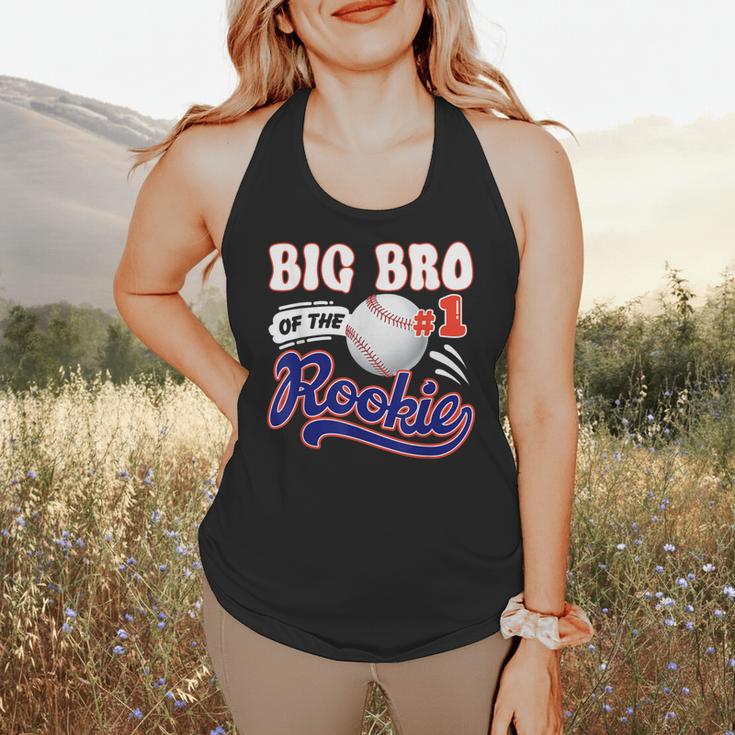 Big Bro Rookie Of Year 1st Birthday Baseball Theme Matching Flowy Tank Big Bro Rookie Of Year 1st Birthday Baseball Theme Matching Flowy Tank