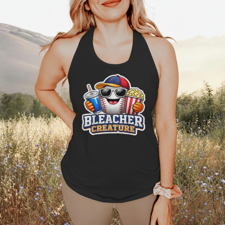 Bleacher Creature Baseball Fan Supporter Game Day Ball Flowy Tank Bleacher Creature Baseball Fan Supporter Game Day Ball Flowy Tank