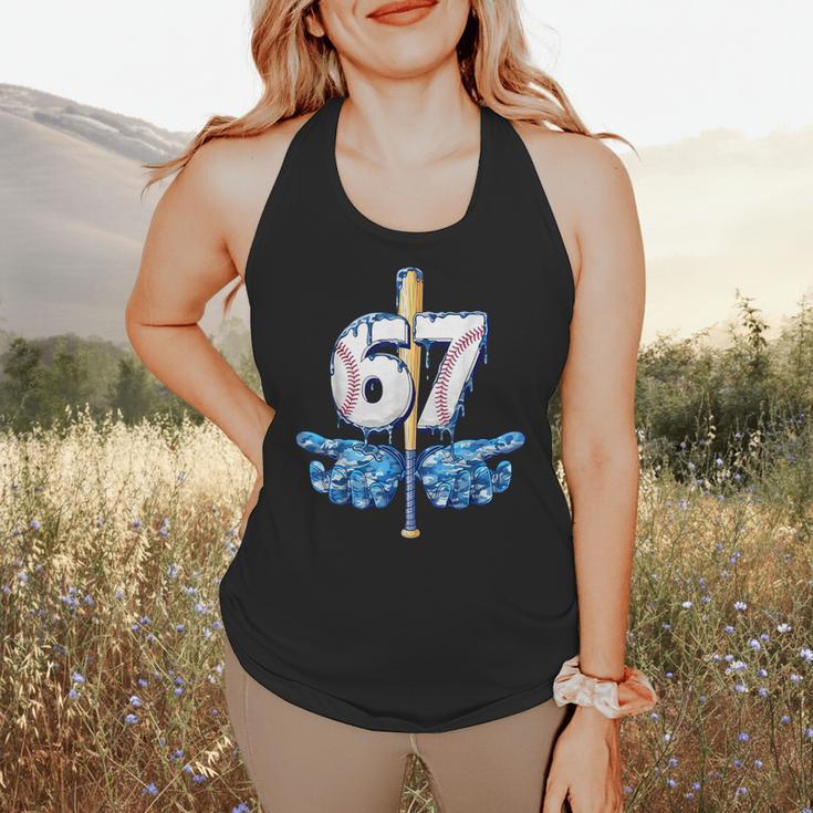 Blue Camo Baseball 67 Six Seven Camo Ice Cream Drip Boy Teen Flowy Tank Blue Camo Baseball 67 Six Seven Camo Ice Cream Drip Boy Teen Flowy Tank
