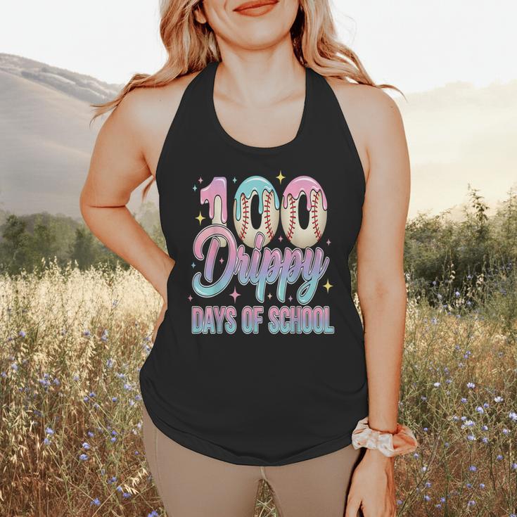 Boys Kids 100 Drippy Days Of School Baseball Drip Ice Cream Flowy Tank Boys Kids 100 Drippy Days Of School Baseball Drip Ice Cream Flowy Tank