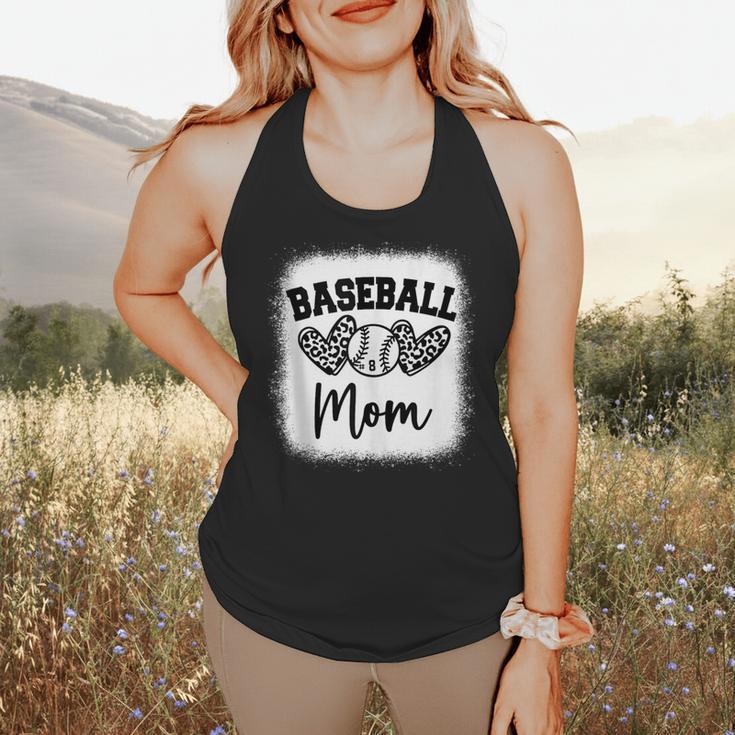 Custom Baseball Mom Number 8 Heart For Mom Flowy Tank Custom Baseball Mom Number 8 Heart For Mom Flowy Tank