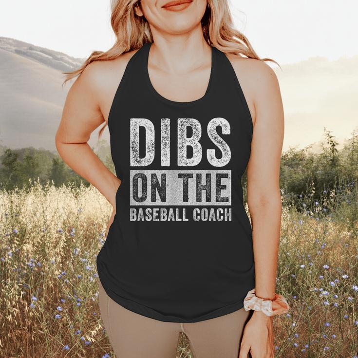 Dibs On The Baseball Coach Wife Girlfriend Flowy Tank