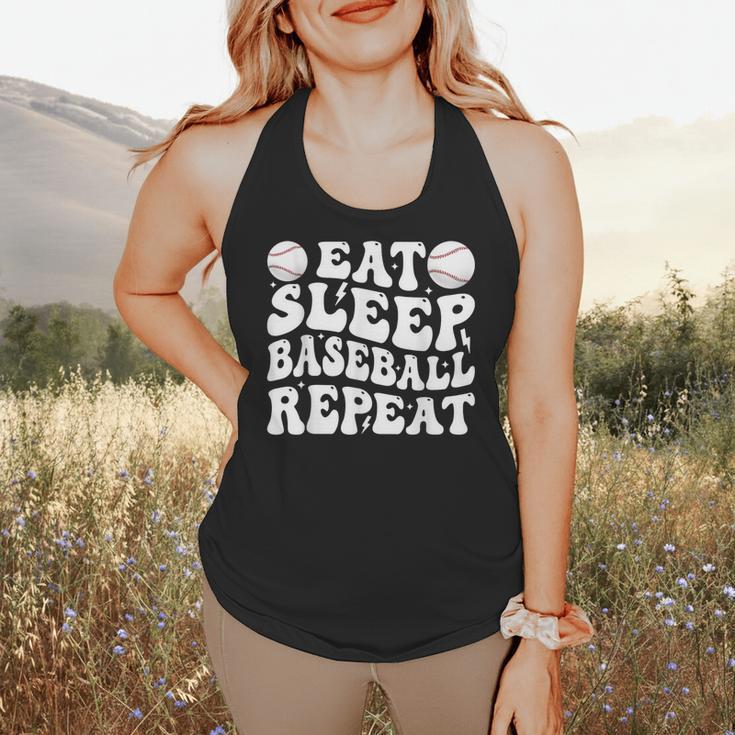 Eat Sleep Baseball Repeat Baseball Lover Baseball Mom Girls Flowy Tank Eat Sleep Baseball Repeat Baseball Lover Baseball Mom Girls Flowy Tank